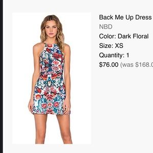 Floral Print Mini Dress